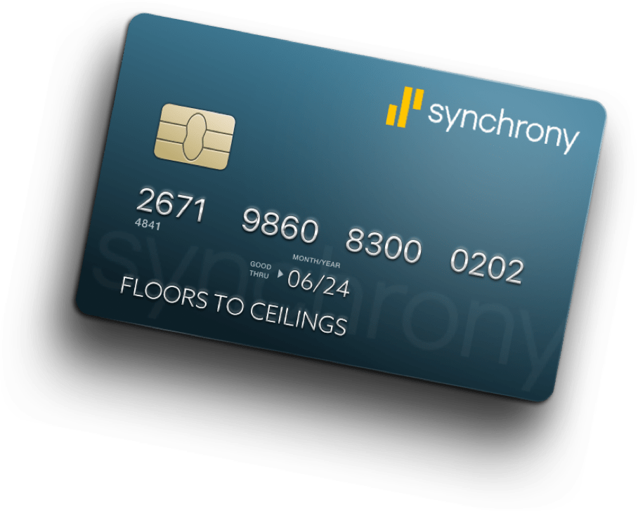 synchrony financing | Steamway Floor To Ceiling