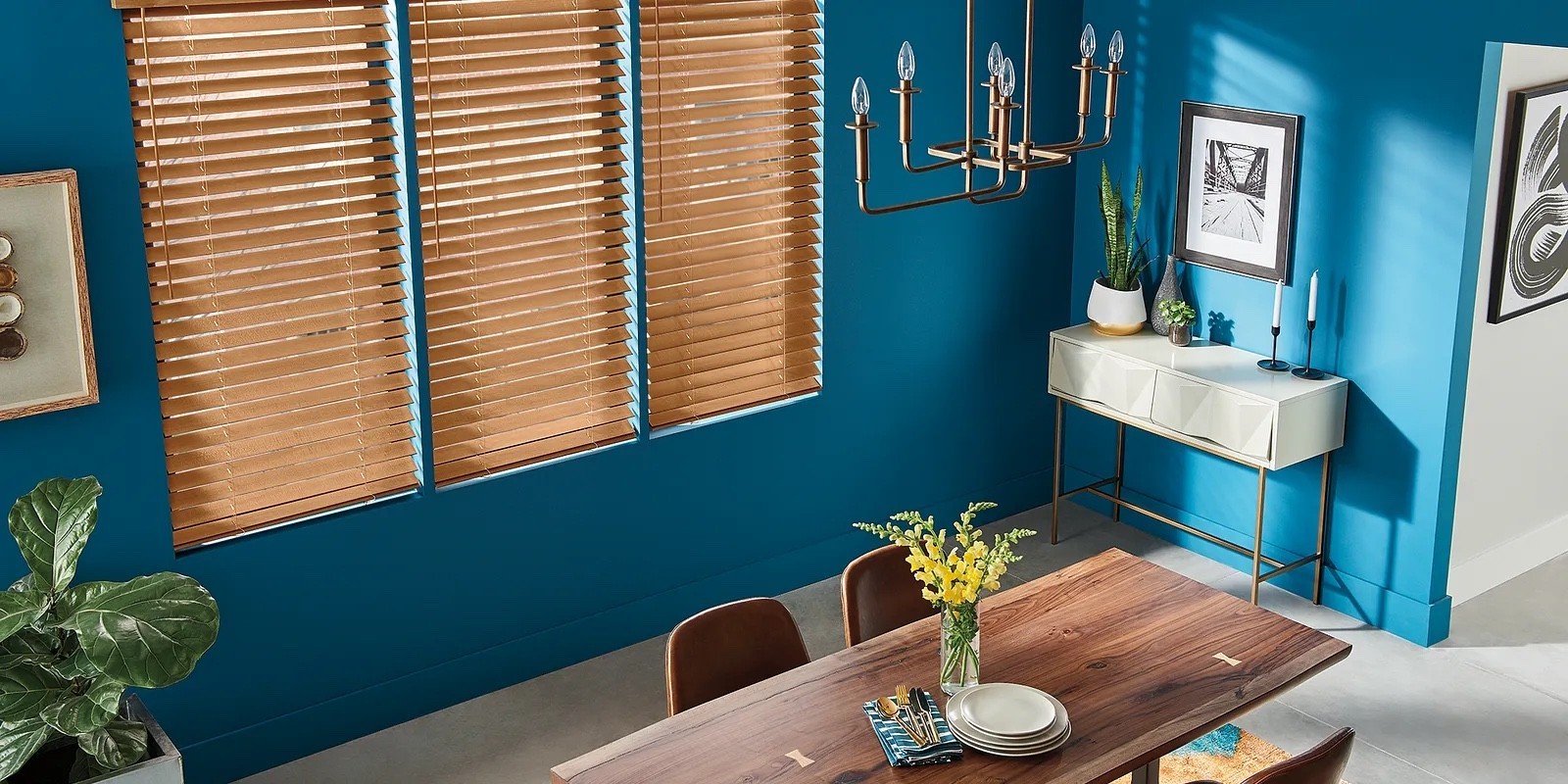 Wood blinds | Floor to Ceiling Steamway