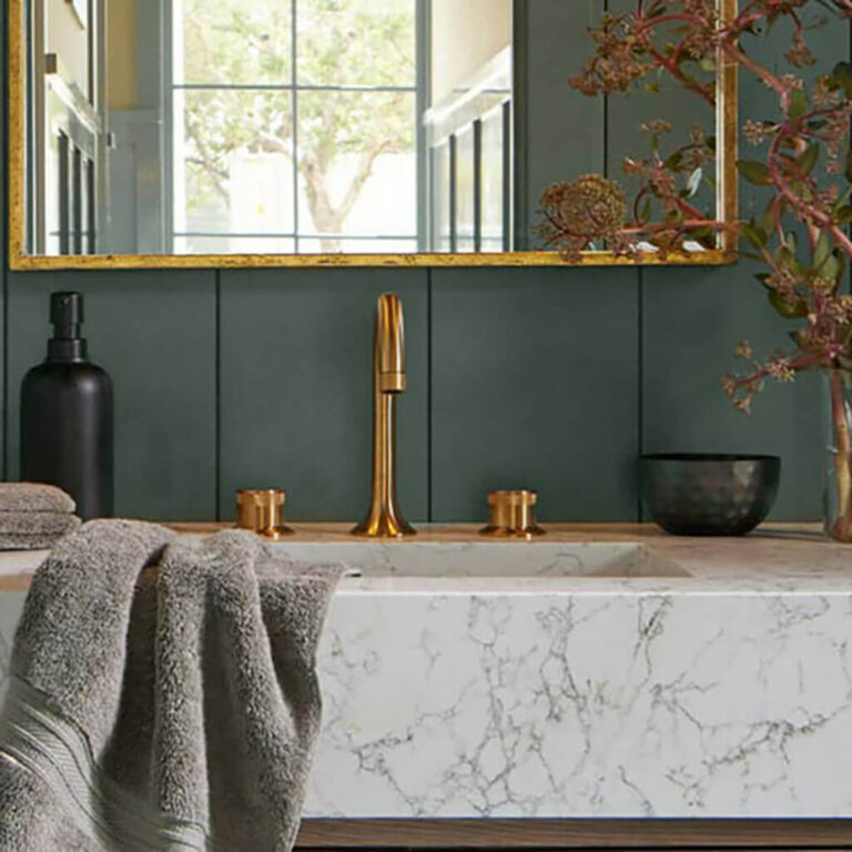 Caesarstone Arabetto bathroom vanity counter