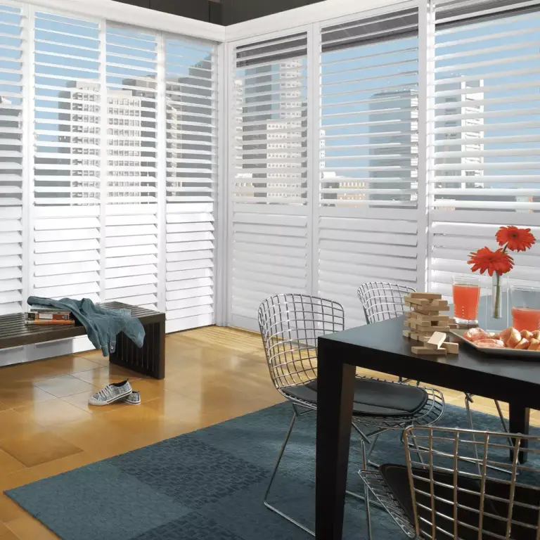 hunter douglas white window blinds
