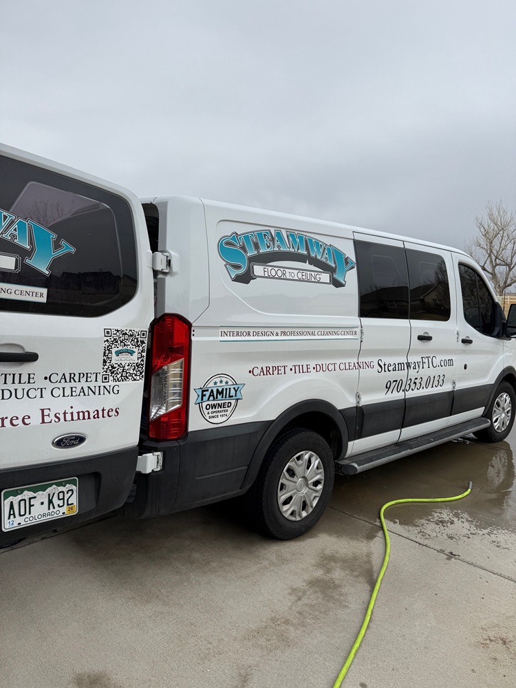 Steamway Carpet Cleaning Van